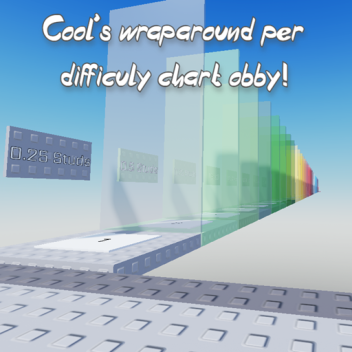 Cool's Wraparound Per Difficulty Chart Obby!