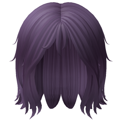 Flowy City Girl Hair (Purple)