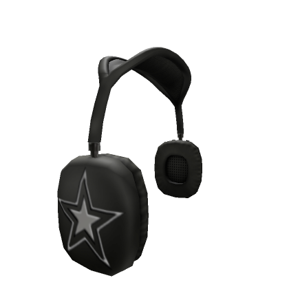 Roblox Item Y2k Star Headphones