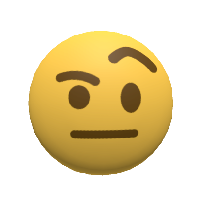Confused-Face-Emoji - Roblox
