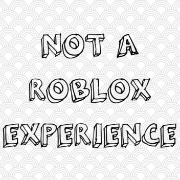 NOT A Roblox Experience!!!