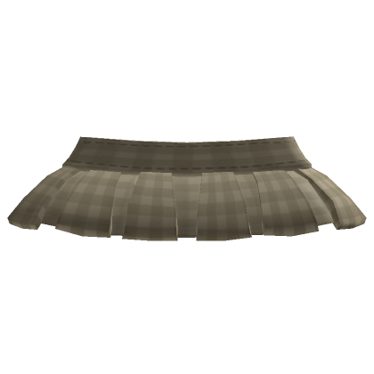 Beige Plaid Mini Skirt s Code Price RblxTrade