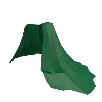 Roblox Item Emerald Green Long Full Drag Train Skirt