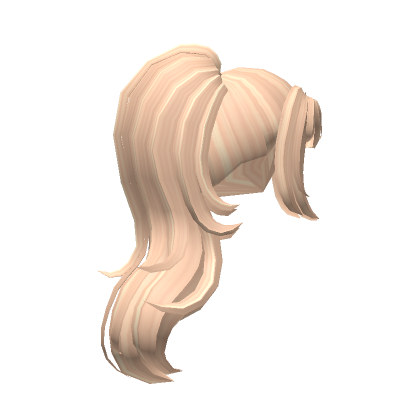 Blonde Natural Trim Pony - Roblox