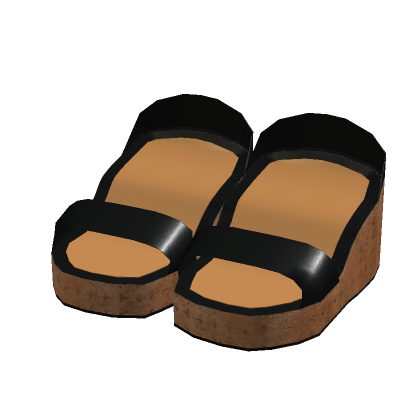 Wedge Platform Shoes Brown Roblox Item Rolimon s