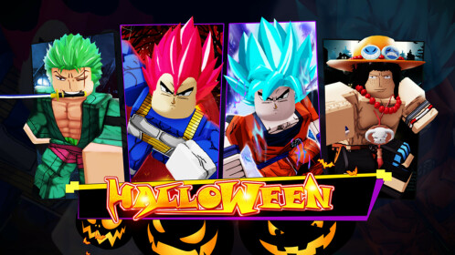 SIMULADOR DE DRAGON BALL SUPER ESPECIAL DE HALLOWEEN NO ROBLOX