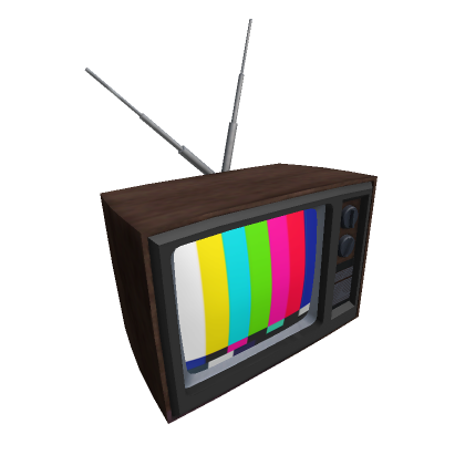 Roblox Item Vintage Tv No Signal