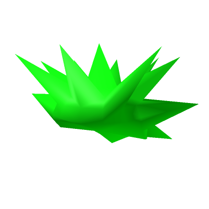 Green spiky hair | Roblox Item - Rolimon's
