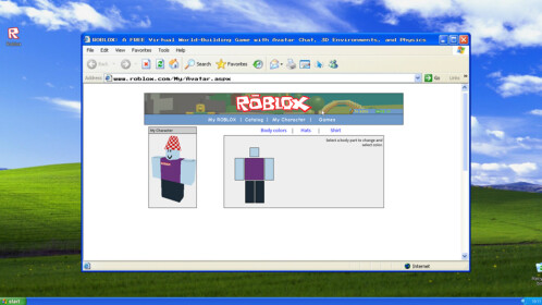 Very old page on roblox : r/roblox