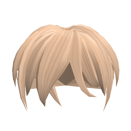 messy popular boy hair in blonde roblox id