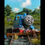 thomas crashes in the wild west again
