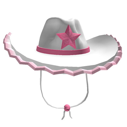 Roblox Item Aesthetic Preppy Cowgirl Hat