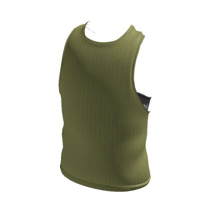 Olive Green Muscle Tank  Roblox Item - Rolimon's