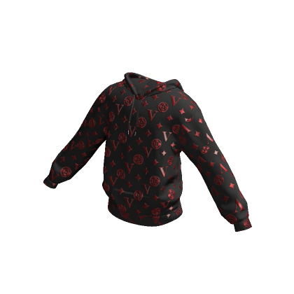 Designer Hoodie w Red Monogram Roblox Item Rolimon s