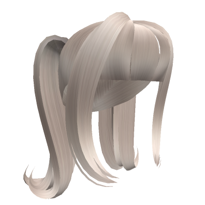 Aesthetic y2k cute ash blonde wavy pigtails's Code & Price - RblxTrade