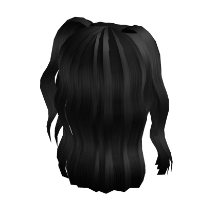 Black Wavy Girl Hair  Roblox Item - Rolimon's