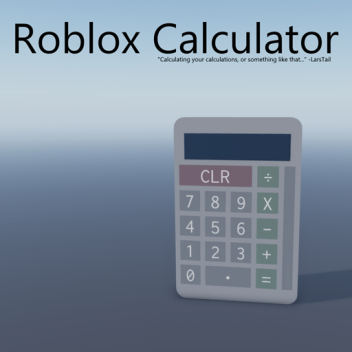 Roblox Calculator