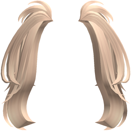 Long Hair Extensions in White's Code & Price - RblxTrade