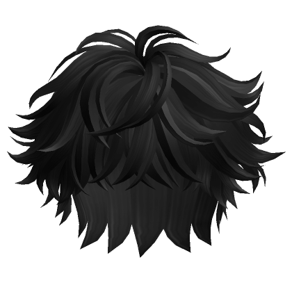 Stylish Hair(Black) - Roblox