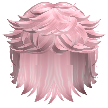 Pink Fluffly Bad Boy Hair