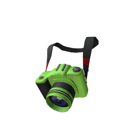 Roblox Item Professional Green Camera