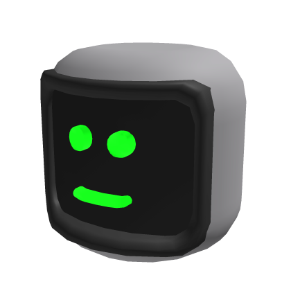 Animated Robot Face Happy - Roblox