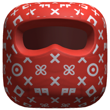 Roblox Item Red Designer Ski Mask