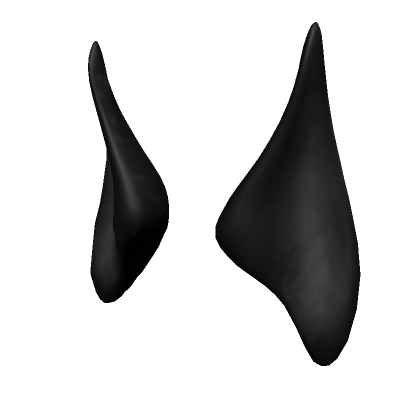 Roblox Item Pointy Black Canine Ears