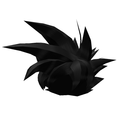 Black Spiky Male Hair V2 | Roblox Item - Rolimon's