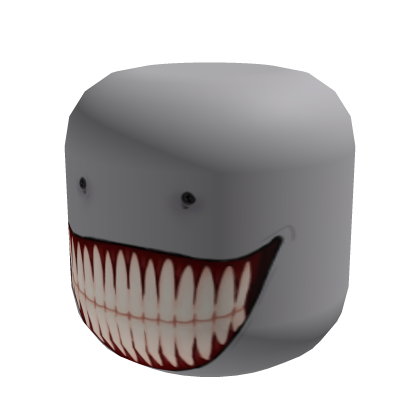 Creepy Wide Grin Face RECOLORABLE - Roblox