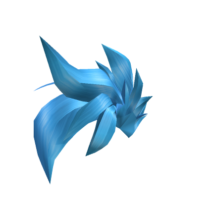 Neon Blue Mohawk - Roblox