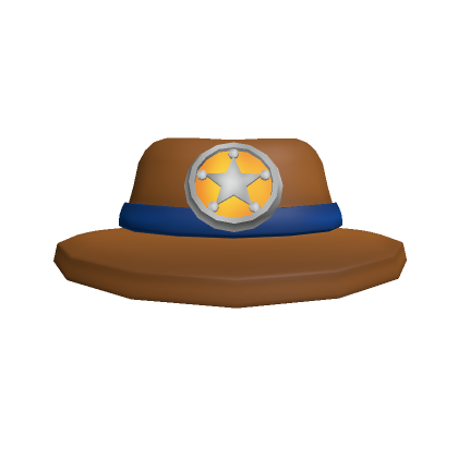 Roblox Item Sheriff's Hat
