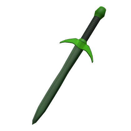 Venomshank sword for your back (LEFT) green | Roblox Item - Rolimon's