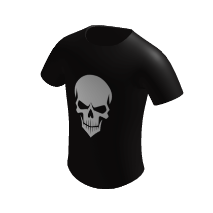 Roblox y2k shirt with skull