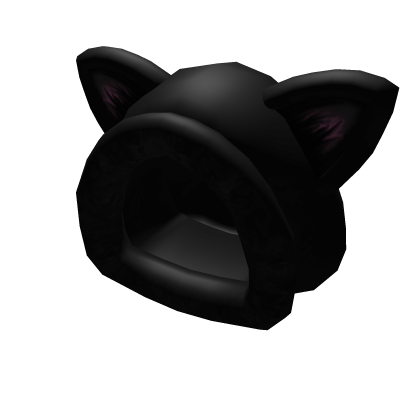 Fuzzy Black Cat Hood's Code & Price - RblxTrade