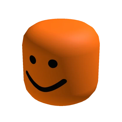 Real Biggest Head Ever Orange | Roblox Item - Rolimon's