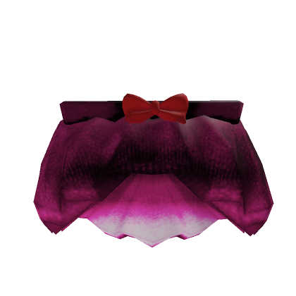 Pink Gothic Skirt w/ Bow 1.0 | Roblox Item - Rolimon's