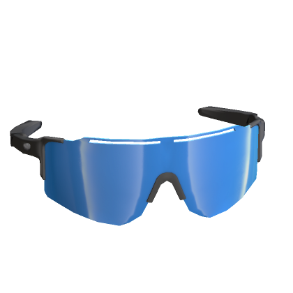 Roblox Item blue tactical sunglasses