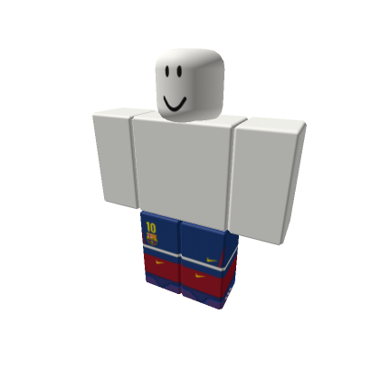 Lionel Messi FC Barcelona Home Pants 08 09 bar a Roblox