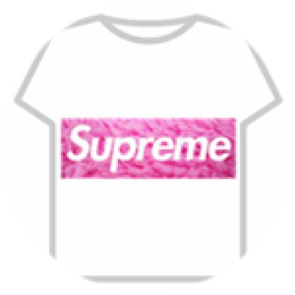 supreme t-shirt - Roblox
