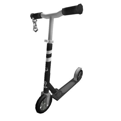Roblox Item Ridable Black Scooter