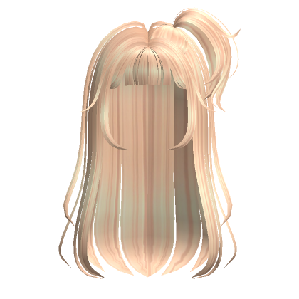 Kawaii Anime Hair ♡ (blonde) | Roblox Item - Rolimon's