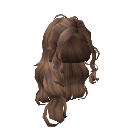 Brown Curly High Ponytail🍉 | Roblox Item - Rolimon's