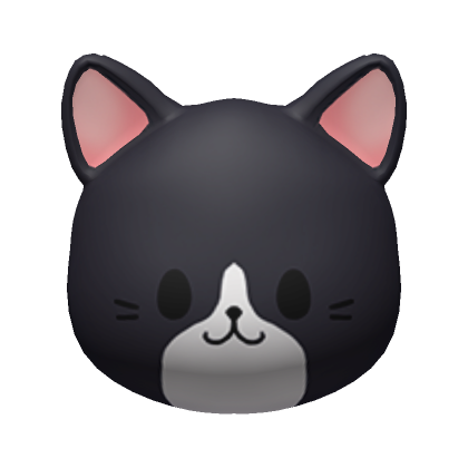 Roblox Item Tuxedo Cat Mask
