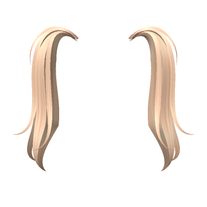 Preppy Girl Pigtail Extensions Blonde's Code & Price - RblxTrade