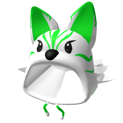 Roblox Item Green Fox Hood