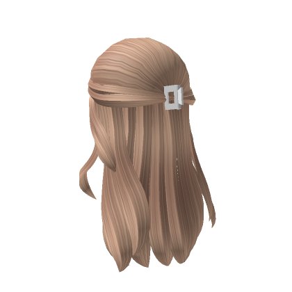 Y2k Aesthetic Clipped Flowy Spring Hair In Blonde - Roblox