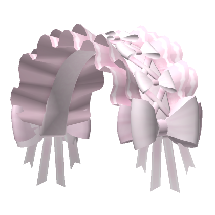 Pink bow tutu skirt roblox sales