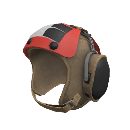 Red Flight Deck Helmet | Roblox Item - Rolimon's