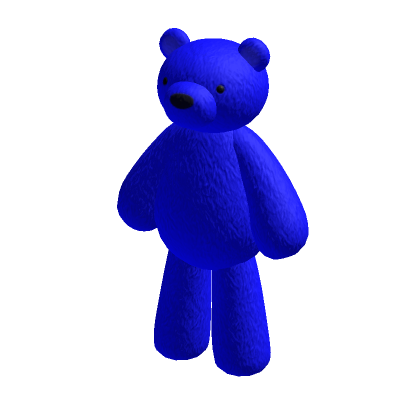 Roblox Item 🧸 Giant Deep Blue Teddy Bear Suit